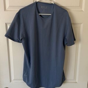 Men’s BYLT Crew Neck T-Shirt - Slate Blue